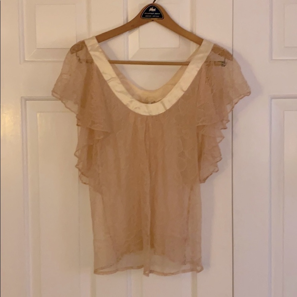 Seven for All Mankind flowy lace top